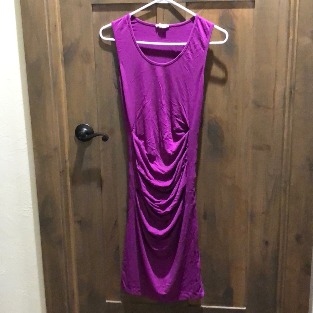 Ingrid and Isabel Pleated Maternity Dress